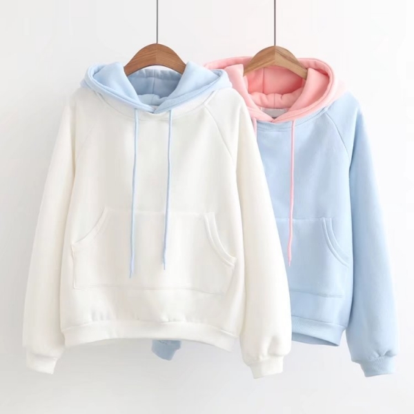 Áo hoodie phong cách đơn giản