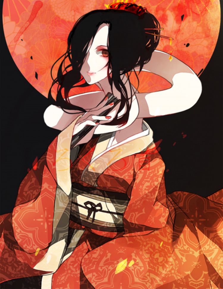 Rokurokkubi - cô hầu gái duyên dáng với chiếc cổ dài