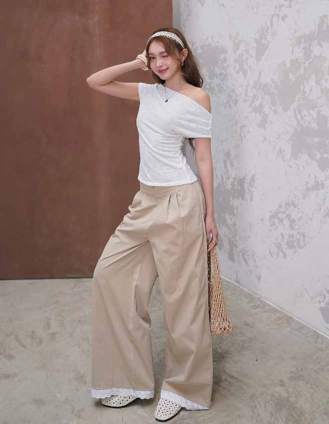 Quần ống rộng nữ