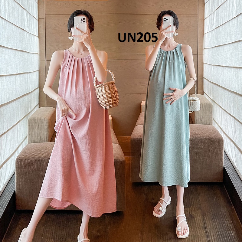 Váy bầu đẹp, Đầm bầu suông dáng dài thiết kế in hình cô gái chất cotton mát  mặc hè V373 | Shopee Việt Nam