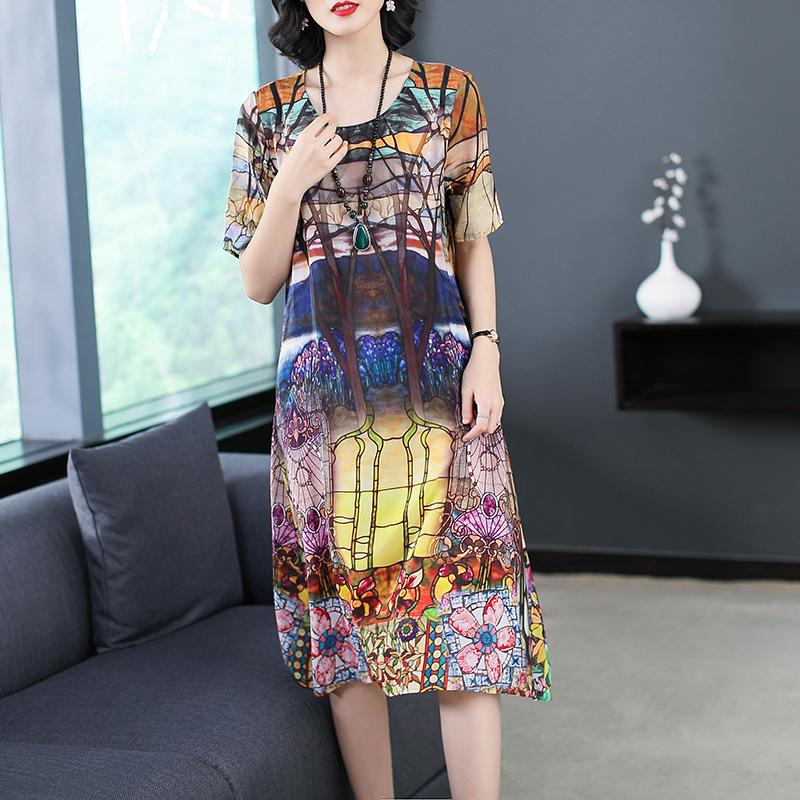 Đầm suông form chữ A