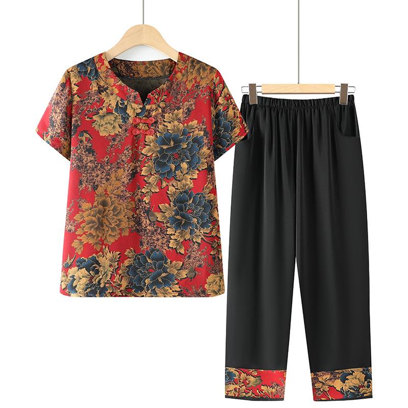 Set đồ họa tiết hoa to