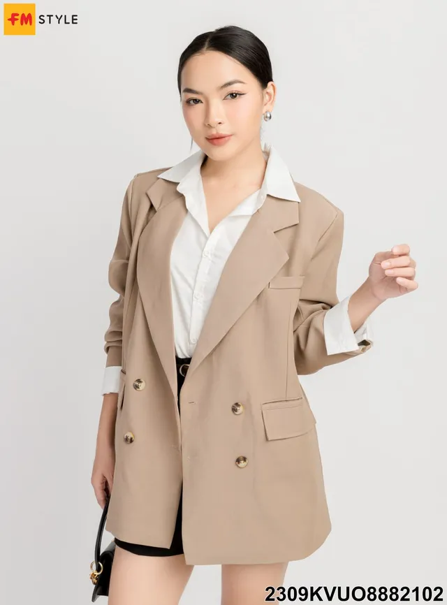 áo khoác vest/blazer oversize nữ thiết kế công sở
