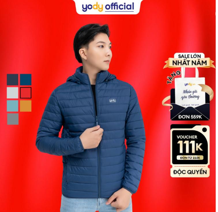 Yody - shop bán áo khoác phao nam chất lượng Đà Nẵng