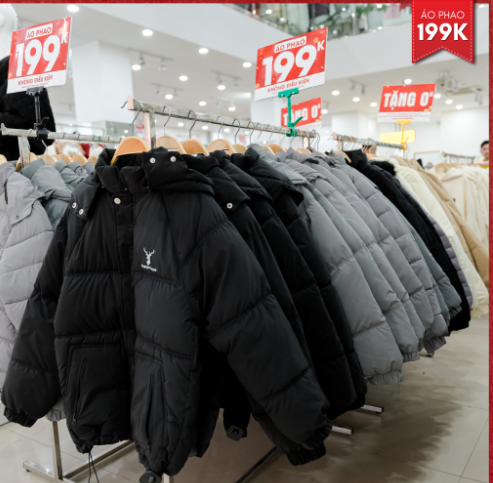 FmStyle-shop bán áo khoác phao nam chất lượng Đà Nẵng
