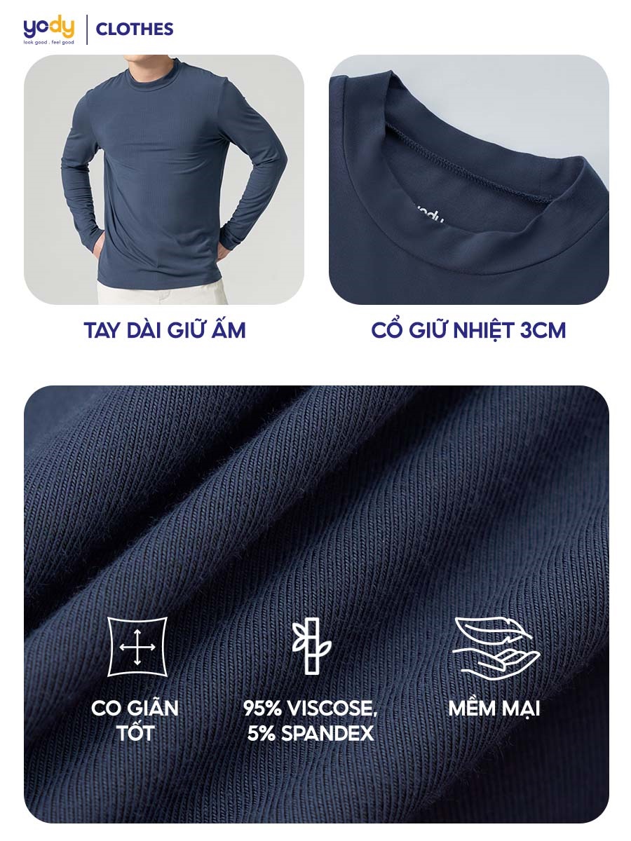 Sản phẩm của Yody có độ co giãn tốt, tạo cảm giác dễ chịu cho người mặc khi vận động