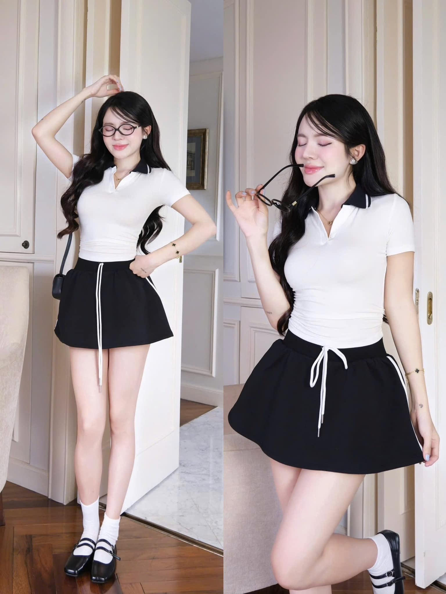Chất liệu mềm mại, phù hợp mọi dịp từ đi làm đến dạo phố.