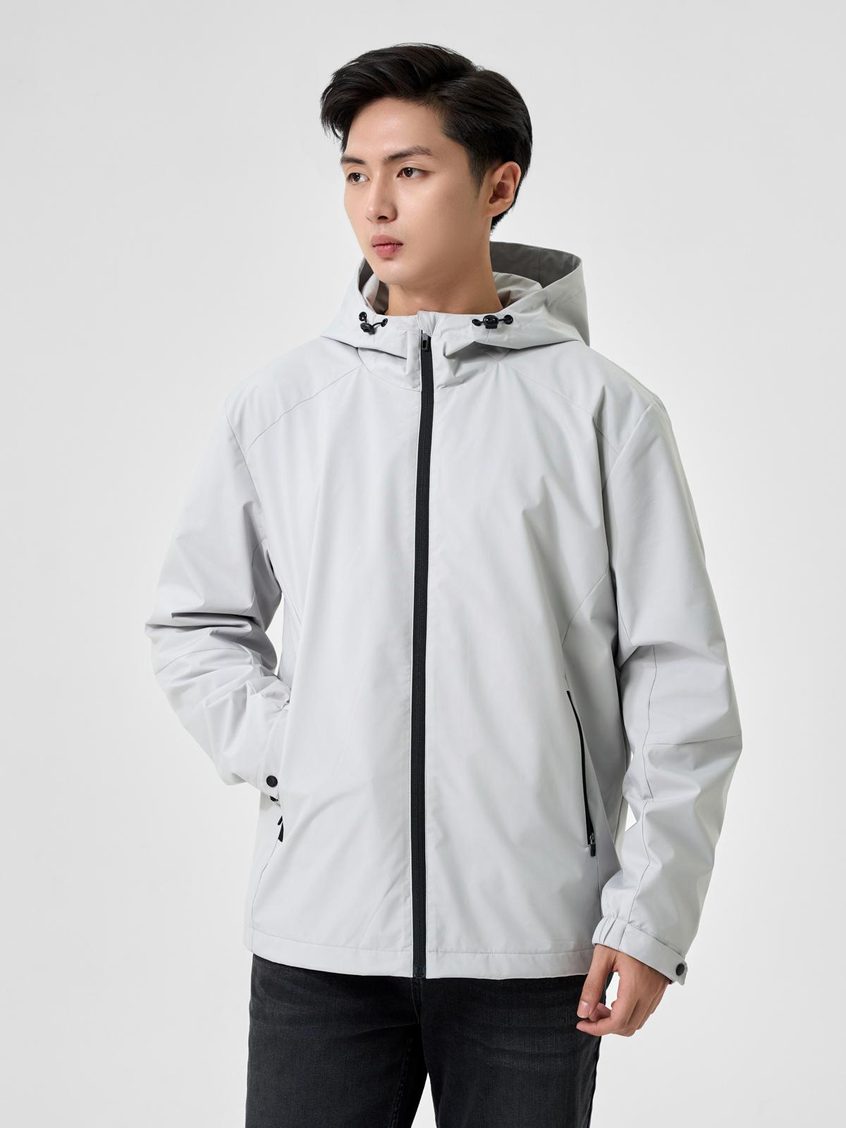 Mẫu áo khoác nam mũ liền lót lông