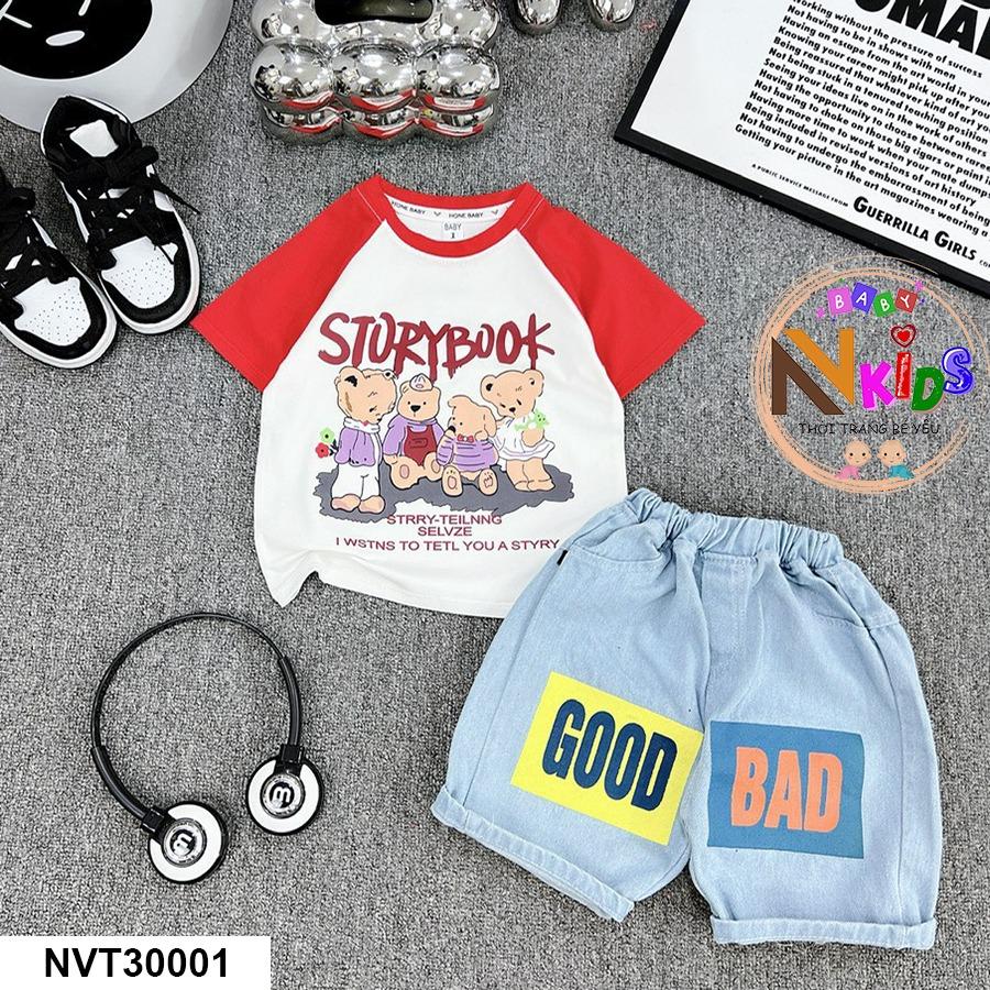 Áo quần phiên bản hoạt hình siêu dễ thương dành cho bé