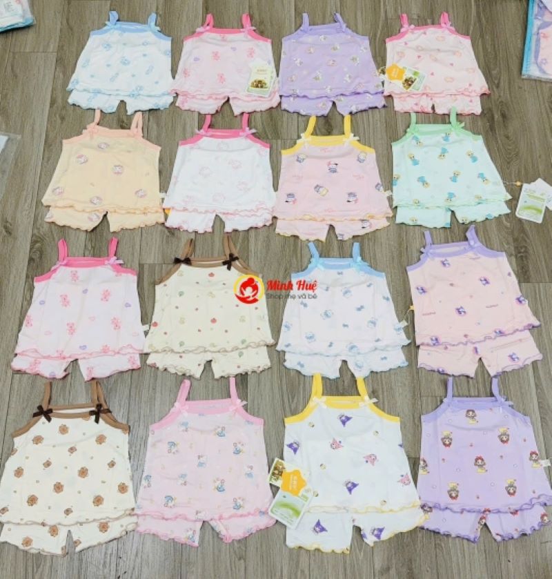 Bộ thun lạnh dành cho bé có mặt tại shop