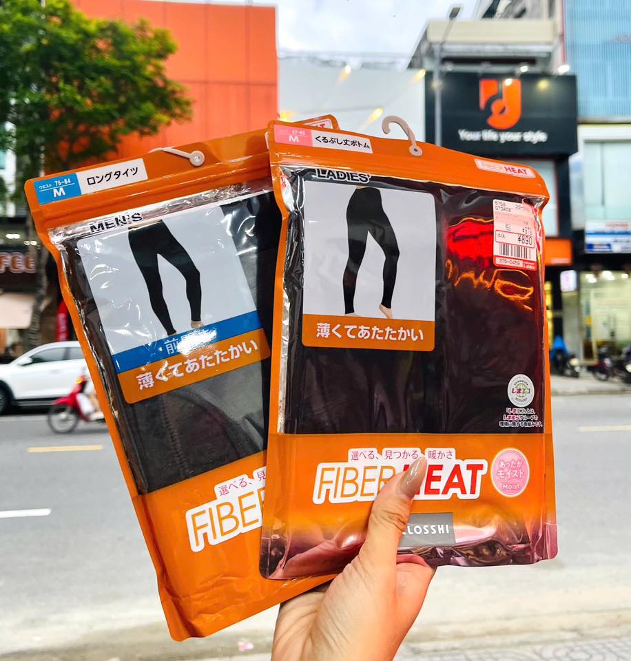 Hình ảnh bao bì quần áo giữ nhiệt Heattech