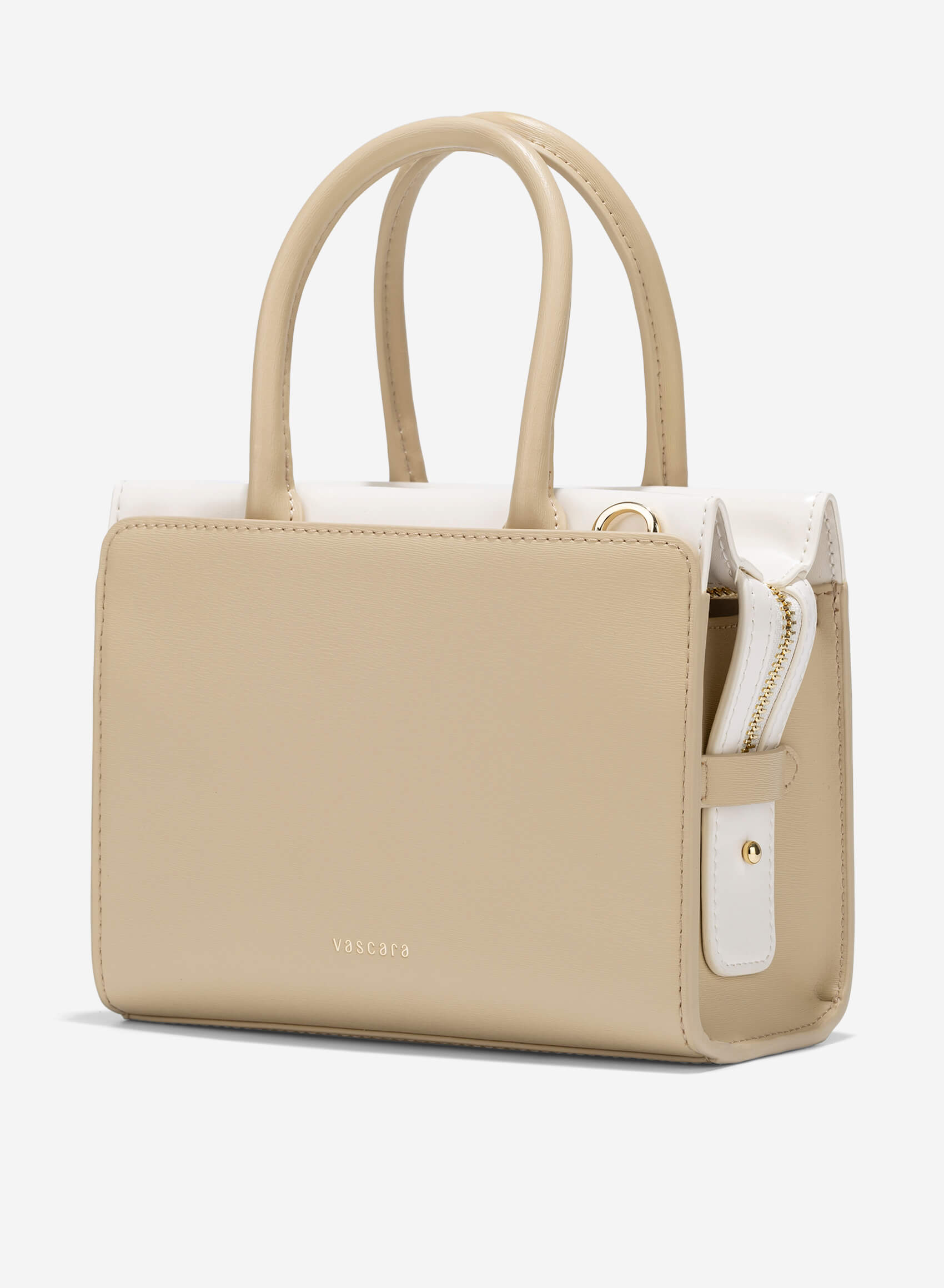 Túi xách tay phối da tương phản tại Vascara