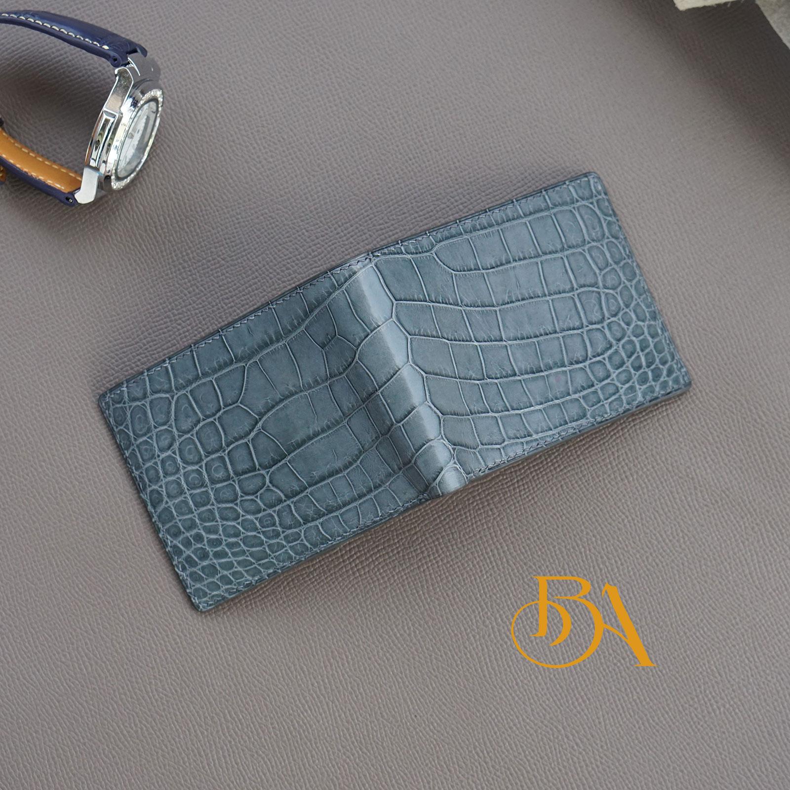 Ví da cá sấu tại B.A Handmade