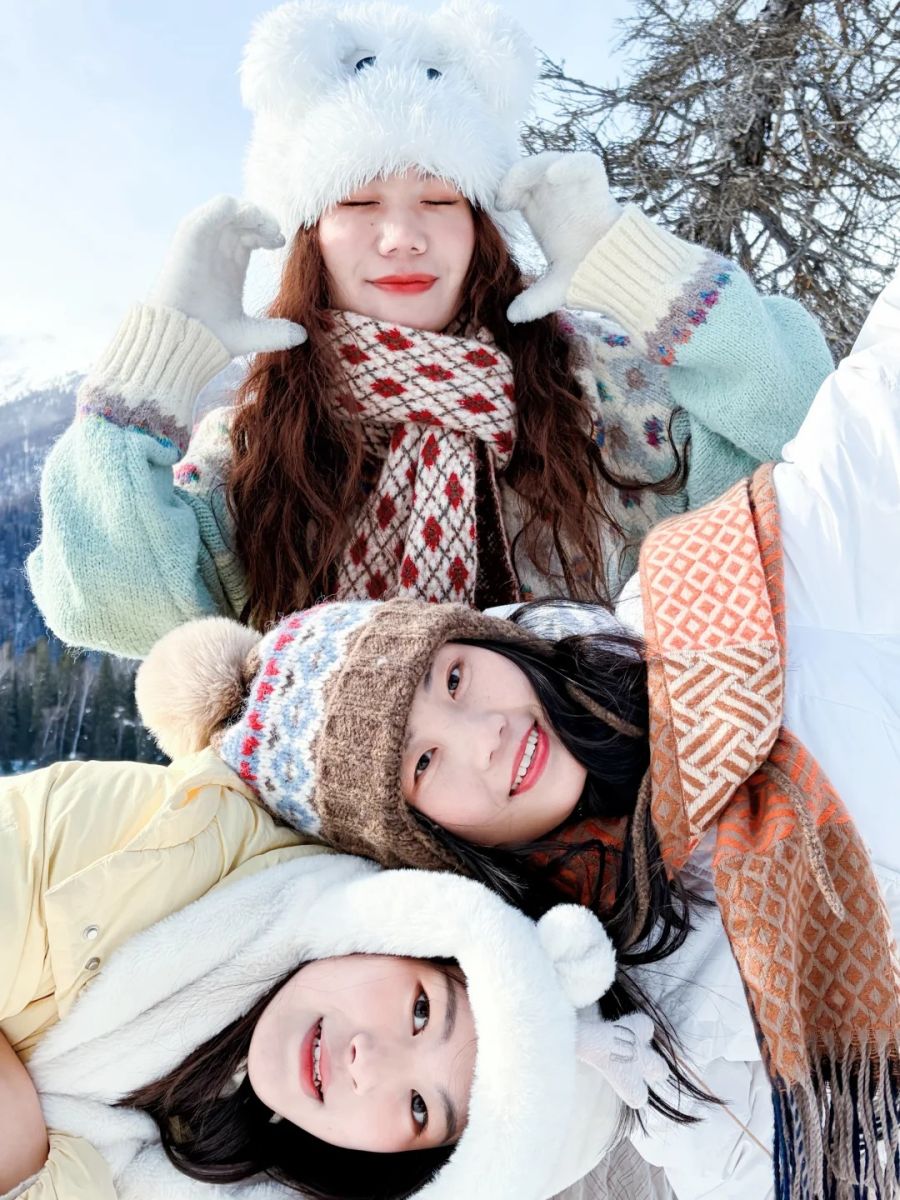 Mũ len nữ mùa đông