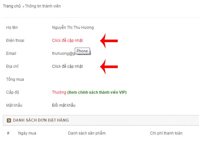Hướng dẫn mua hàng
