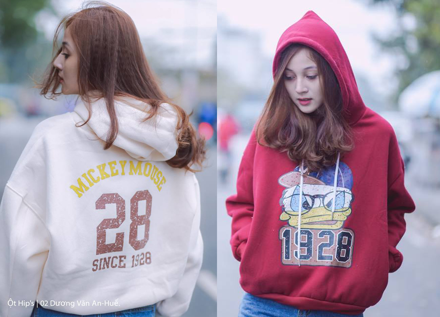 Top 7 shop bán áo hoodie nữ đẹp nhất ở Huế
