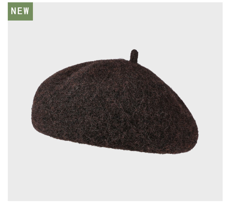 Mũ nồi nữ len cashmere phong cách Nhật Bản – giữ ấm thu đông