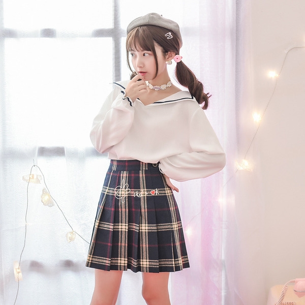 Hàn Quốc phiên bản của nữ sinh trung học ăn mặc bộ thủy thủ quần áo