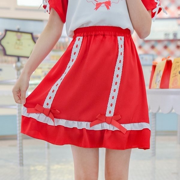 Đầm lolita cô bé quàng khăn đỏ( order) M7 - Bộ | ThờiTrangNữ.vn