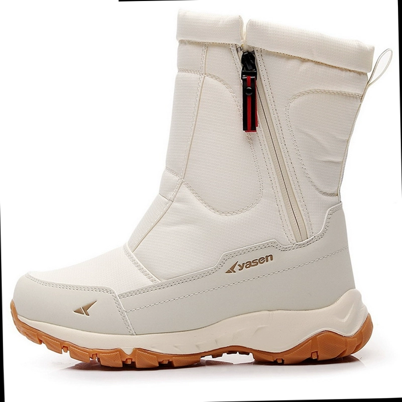 Giày đi tuyết nam, nữ lót lông dày dặn chống nước chống trượt cổ cao