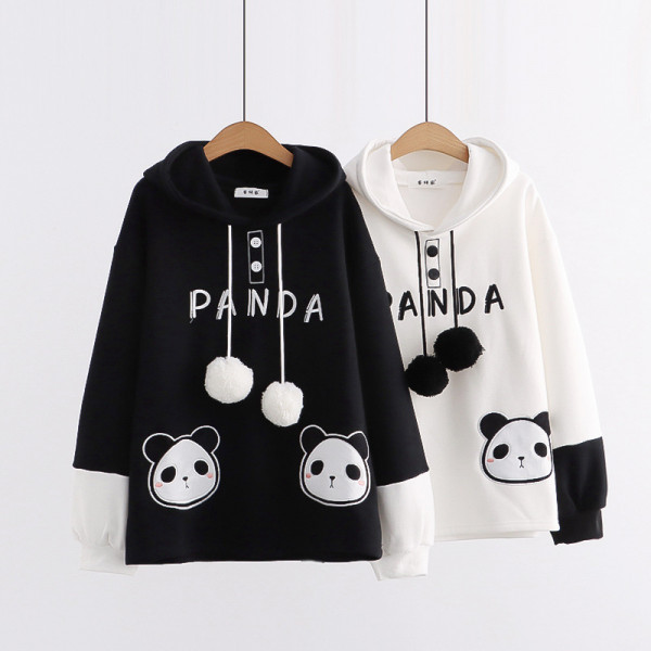 Áo hoodie nữ gấu Panda