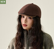 Mũ beret nữ thu đông, phong cách thời trang dễ phối đồ