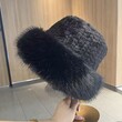 Mũ lông mùa đông dày chống gió đông bắc cho nữ