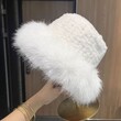 Mũ lông mùa đông dày chống gió đông bắc cho nữ