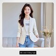 Áo blazer nữ màu nâu cà phê dáng ôm eo cho người nhỏ nhắn,... - ảnh 5