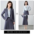 Bộ vest nữ công sở xuân thu , áo blazer và chân váy - ảnh 5