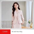 Set váy công sở nữ kèm áo vest tay lửng xuân hè - ảnh 7