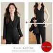 Bộ vest nữ 3 món màu hồng trẻ trung, gồm áo gile, phong cách... - ảnh 6