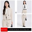 Bộ vest nữ phong cách tối giản thanh lịch, mặc đi làm công sở - ảnh 6
