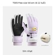 Găng Tay Trượt Tuyết Trẻ Em Mùa Đông Chống Nước, Lót Nhung... - ảnh 2