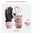 Găng Tay Trượt Tuyết Nữ Mùa Đông Giữ Ấm, Chống Nước,... - ảnh 1