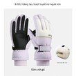 Găng Tay Trượt Tuyết Nữ Mùa Đông Giữ Ấm, Chống Nước,... - ảnh 4