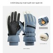 Găng tay trượt tuyết nam nữ mùa đông giữ ấm, chống nước,... - ảnh 3
