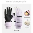 Găng tay trượt tuyết nam nữ mùa đông giữ ấm, chống nước,... - ảnh 6