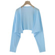 Áo khoác len cardigan nữ chống nắng mỏng vải lụa lạnh, dáng... - ảnh 7