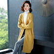 Áo cardigan nữ mặc ngoài mùa thu, khoác mỏng dáng dài - ảnh 2