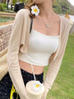 Áo khoác cardigan lụa lạnh cho nữ, mỏng nhẹ mùa hè - ảnh 3