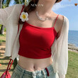 Áo khoác cardigan dệt sợi băng chống nắng mùa hè cho nữ - ảnh 2
