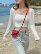 Áo khoác cardigan nữ dáng ngắn mỏng nhẹ mùa hè - ảnh 4