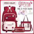 Ba lô học sinh nữ mẫu mới, chống bắn nước, dung tích lớn - ảnh 20