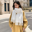 Khăn quàng len hai mặt nam nữ, khăn cashmere thu đông - ảnh 14
