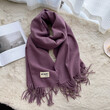 Khăn quàng cổ giả cashmere mềm mại nữ thu đông kiểu Hàn, giữ... - ảnh 10