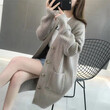 Áo khoác len cardigan nữ dáng rộng, dài vừa, cài khuy một hàng,... - ảnh 7
