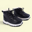 Giày boots đi tuyết trẻ em cổ thấp giữ ấm đi ngoài trời mùa... - ảnh 1