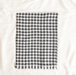 Khăn quàng cổ Houndstooth kẻ sọc