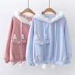 Áo hoodie nữ tai thỏ